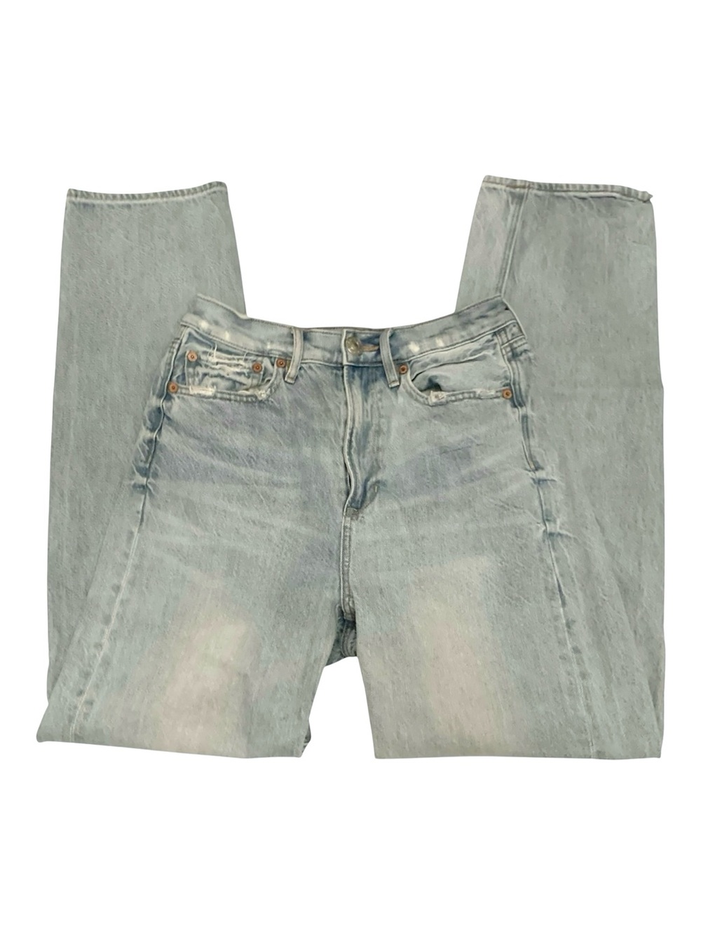 American Eagle Women’s Light Wash Baggy Jeans